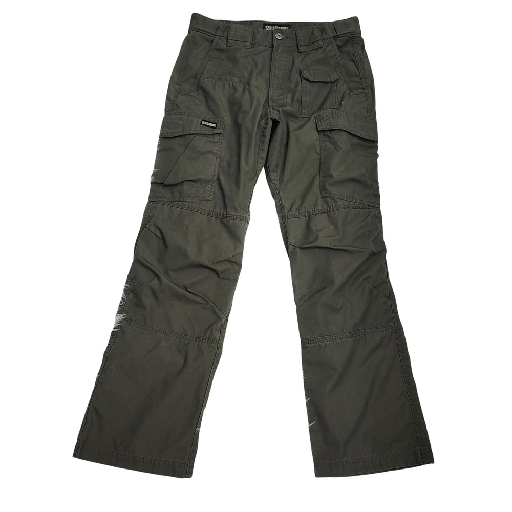 Blackhawk Tactical Cargo Pants Mens 30x30 Olive Green Ripstop Workwear Outdoor
